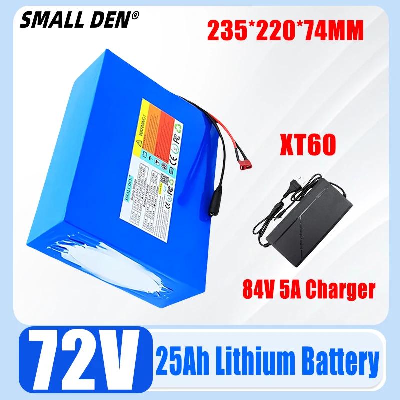 New 2024 72V 45Ah 35Ah 25Ah 15Ah21700 20S8P Lithium Battery Pack with Built-in BMS 0-3500W Motor High-power Rechargeable Battery