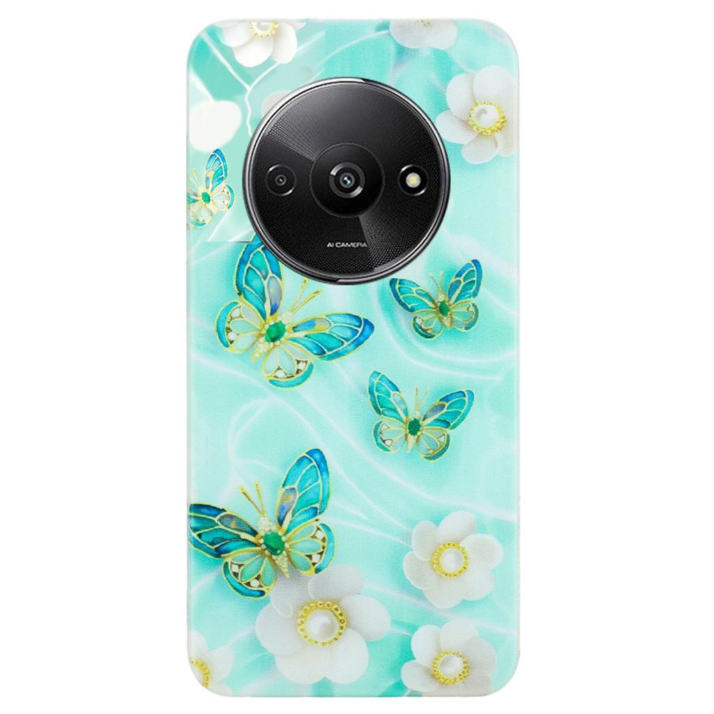 For Xiaomi Redmi A3/Poco C61 4G TPU Case Pattern Printing Drop Protection Phone Protective Cover
