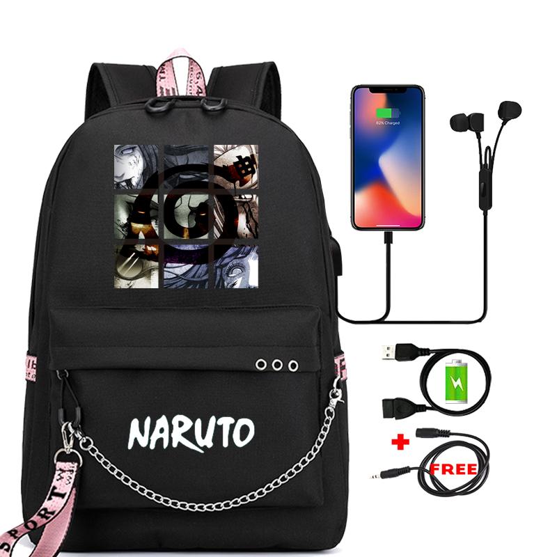 Anime Bookbag Teenage Backpack Unisex School Bag for Boy Girl Cartoon Printing Laptop Bagpack Back To School