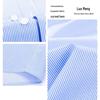 ROMON Men's Pure Cotton Breathable Business Long-Sleeve Shirt