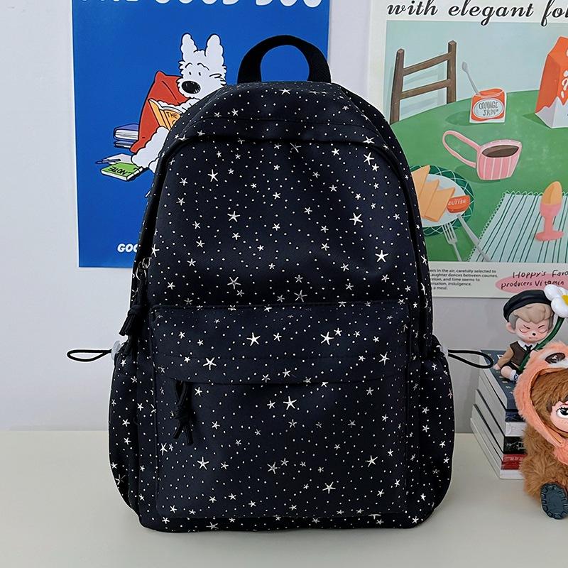 Schoolbag New Schoolbag High Value Korean Ins Girl Heart Leisure Travel Light Backpack Gypsy Star Student Backpack