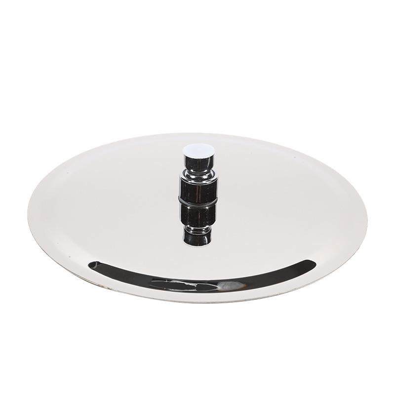 Round & Square Stainless Steel Showerhead Rainfall Rain Shower Head Chrome High Pressure Bath Faucet Dusche Ducha Rainshower