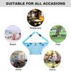Portable Baby Dining Chair Fixed Belt Washable Baby High Seat Strap Outsidoor Infant Feeding Dinning Cover Seat with Safety Belt