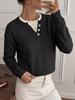 TikTok 2026 Autumn/Winter Gentle Knitwear: Loose Double-Layer V-Neck Two-Piece Sweater for Women