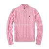Vintage Washed Knit Shirt Loose Fit Casual Sweater Teens