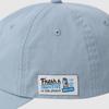 ONE LINE Collaboration Cotton Twill Ball Cap - Blue QR323XCP73