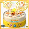 Genuine B.DUCK Little Yellow Duck Electric Jumping Plate Toy - Interactive Early Education for Boys and Girls