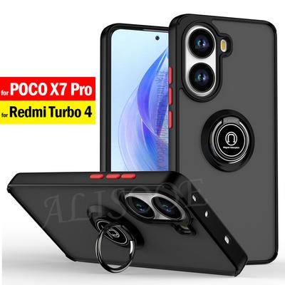 Ständer Hülle für POCO X7 Pro Hülle Rüstungsring Halter Schutzhülle für Xiaomi Redmi Turbo 4 Stoßfeste Hülle