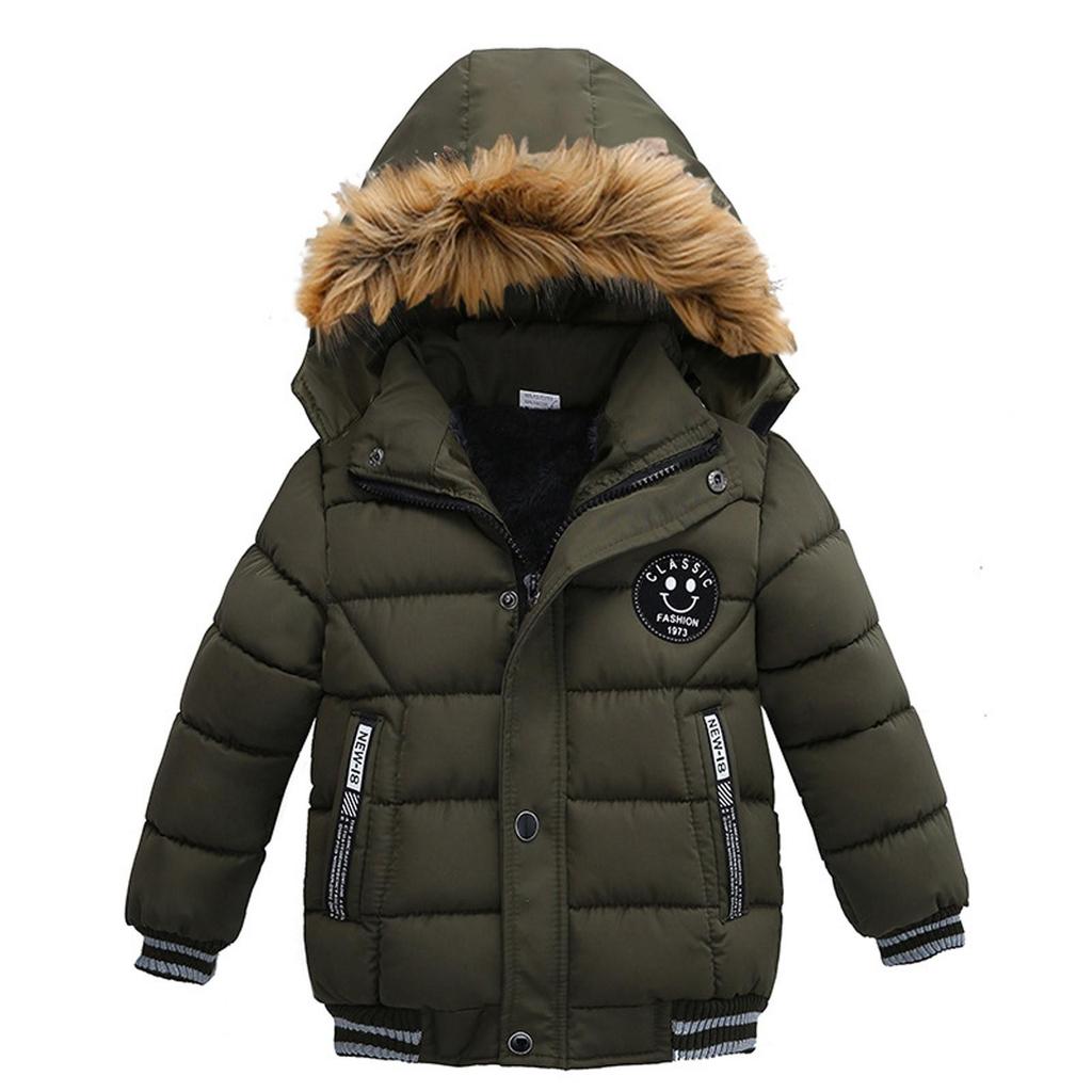Coat Children Winter Jacket Coat Boy Jacket Warm Hooded Kids Clothes