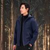 TOREAD Men's Hooded Windproof Thermal Softshell Hiking Jacket TAEECL91899