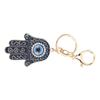 Evil Eye Keychain Durable Protection Charm Good Luck Keychain for Handbag Hooks Home Decoration