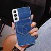 Jeans Cowboy Denim Printed Phnoe Case for Samsung Galaxy S26 S25 Edge S23 S24 Ultra S22 Plus S21 S20 FE Unique Cover Soft Coque