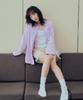 Nau Kotoni Pajama Set_Half Pants (Pink Yellow)