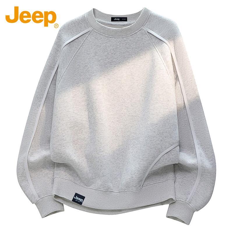 JEEP Men s Round Neck Long Sleeve Sweatshirt 2XL