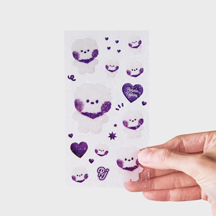 Line Friends BT21 RJ Purple of Wish Edition Minini Sticker