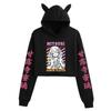 Demon Slayer Cat Ear Anime Hoodie for Women