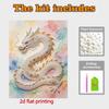 Pearl Art Painting Home Wall Decor Pearl Gemstone Painting Chinese Dragon Crafts Adult/Beginner Gift Creative Home Decor Unframed Art