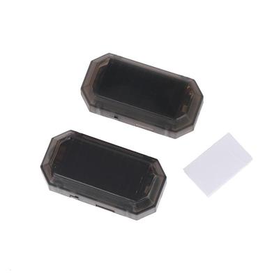 Car Mini Led Solar Power Warning Light Night Security Simulated Alarm Wireless Anti-Theft Caution Lamp Strobe Dummy Alarm Lamp