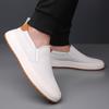 Fashion High Quality Leather Casual Shoes Thick Soles Increased Height for Office Men's Business Shoes Simple Fashionable Men's Loafers