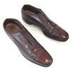 Vintage 80s-90s Allen Edmonds McAllister Full Brogue Wingtip Shoes Size 13AAA 27.0-28.5cm Burgundy