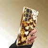 Golden Heart style High-end PhoneCase Electroplated Glass TPU PhoneCase for Samsung Galaxy S26 S25 S24 S23 S22 S21 FE,Ultra,Plus
