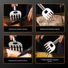 5 pcs Multifunctional Bear Claw Meat Shredder Meat Claw Chicken Beef Pork Shredding Fork for BBQ Kitchen Food Cutter
