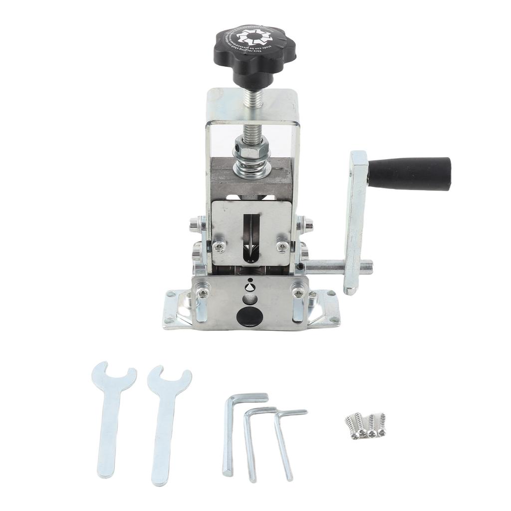 Portable Household Wire Stripper Manual Wire Stripping Tool 1-25mm Cable Electric Peeling Machine with Hand Crank Support Use