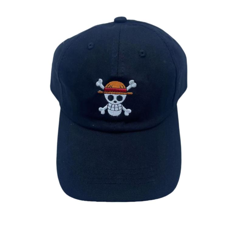 High Quality Anime One Piece Capsule Snapback Cap Cotton Baseball Cap For Men Women Hip Hop Dad Hat Bone Garros Dropshipping