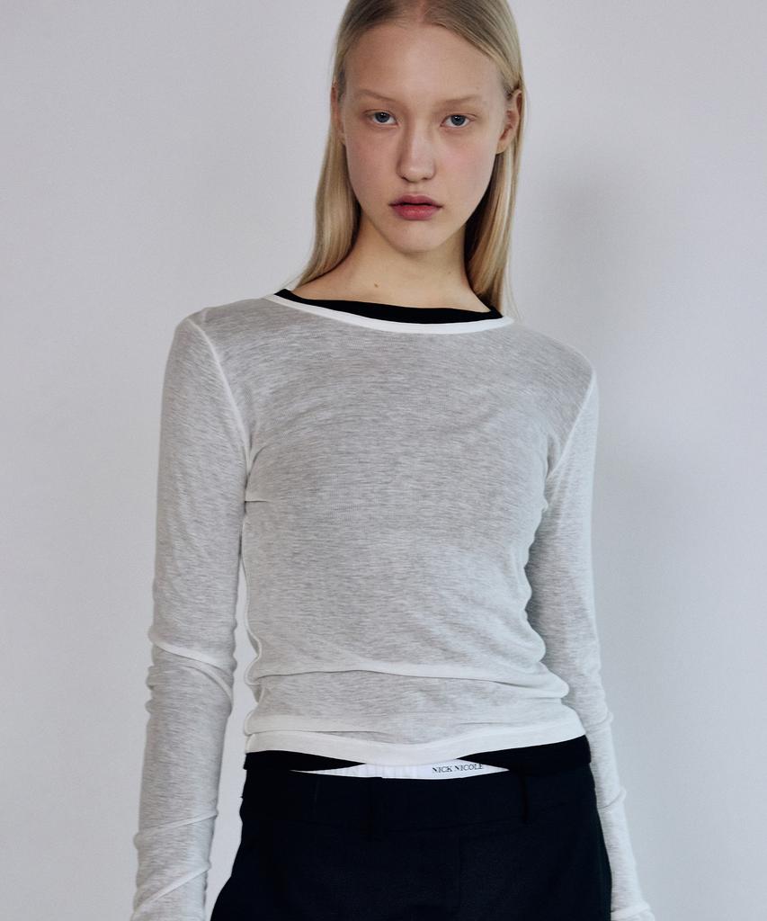 Nigaennikol [Essential] Wool Tencel Tee_8 Color (B Type)