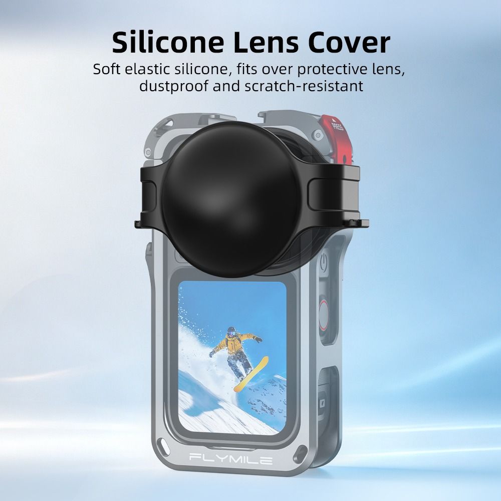 With Lens Cap Protective Case Expansion Frame for Insta360 X6 Action Camera Accessories