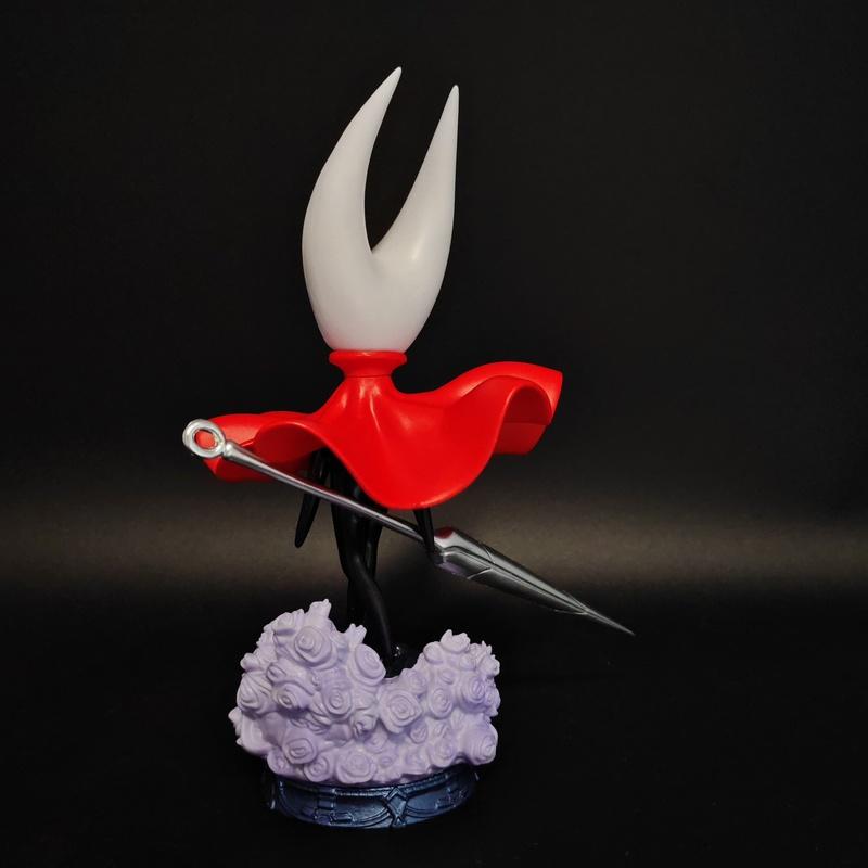 Novo Merchandising do Jogo Hollow Knight Figura de Ação GK Estátua Exquisita com Base Impressão 3D Modelo de Brinquedo Menina Vespa Presente