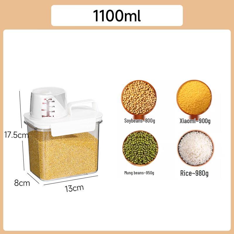 

3-Pack Household Sealed Rice & Flour Storage Containers