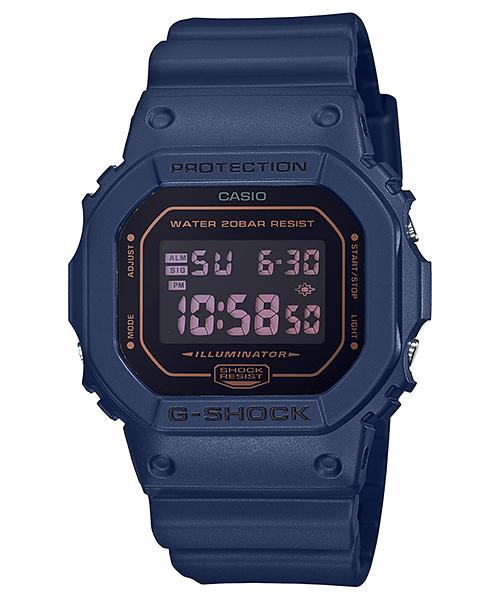 

Casio Men s Resin 200M Water Resistant Shock Resistant Alarm Quartz Watch DW-5600BBM-2 синий