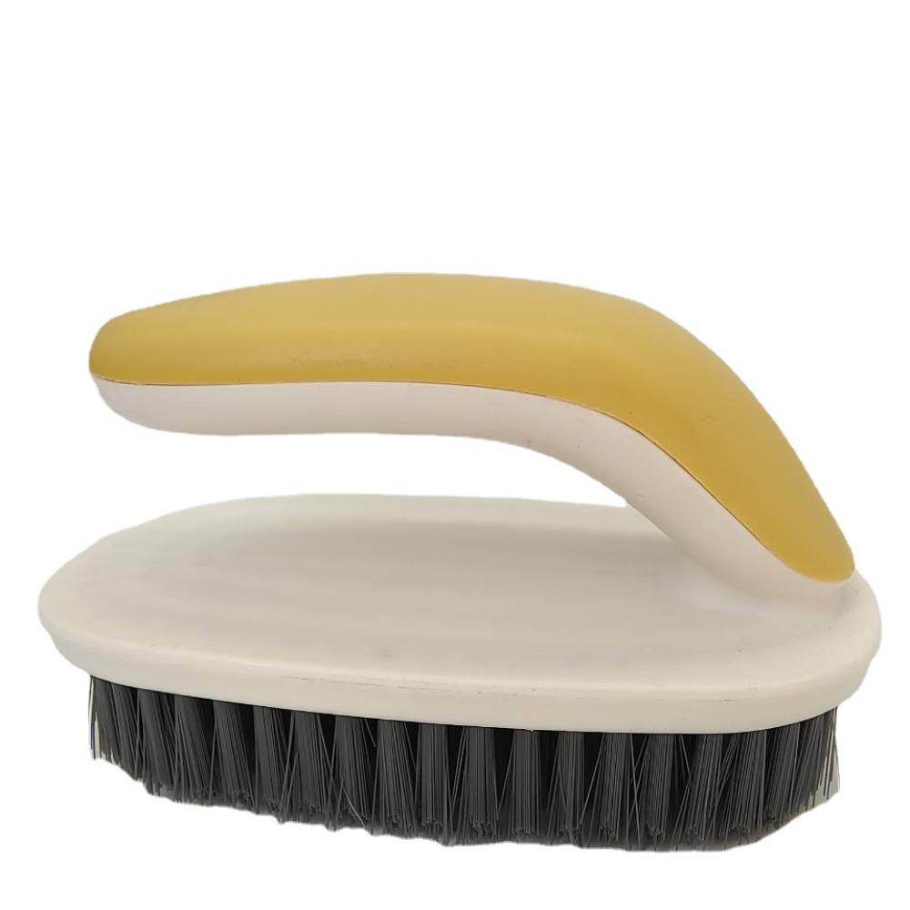 Plastic Cleaning Brush Comfortable Handle Hat Brush New Soft Brush  for Kitchen Bathroom