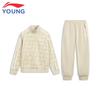 Li-Ning Boys' Fleece Lined Pullover Sportswear Set