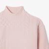 Lacoste Women's Aran Cable Turtleneck Pullover AF3974-55NADY