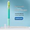Blue Erasable Fountain Pen for Students with Refillable Heat-Erase Ink and Eraser, Ideal for Writing Practice