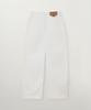 Seteo (W) Cotton Curved Pants White