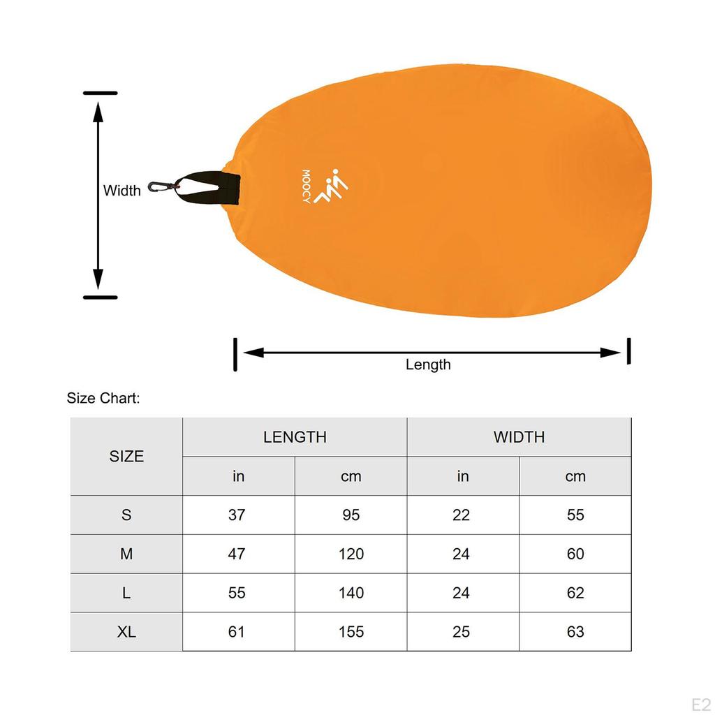 Kayak Cockpit Cover, Adjustable with Hooks for Indoor And Outdoor Kayaks