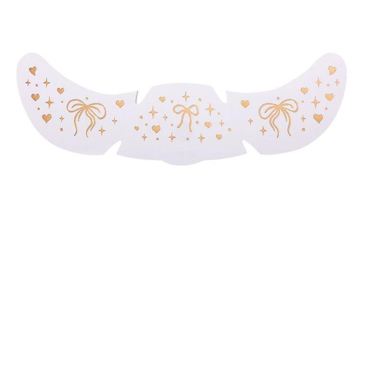 Supply Makeup Face Stickers Valentine'S Day Cute Love Ball Decoration Creative Freckles Tattoo Stickers Hot Gold And Silver