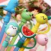 Household Silicone Material Dustproof Reusable Easy To Clean Cute Cartoon Straw Cap Plug Universal Plug Accessories
