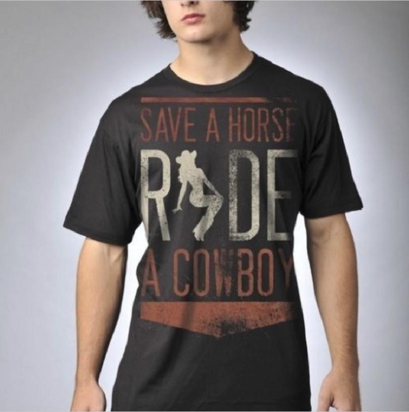 Big amp Rich Ride A Cowboy TShirt  Size XL Unisex T-Shirt L