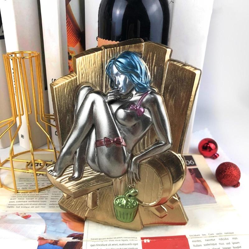 Sensual Half-Body Naked Female Sculpture Mold Soft Silicone Mold for Lifelike Figurines and Unique Craft Accessories