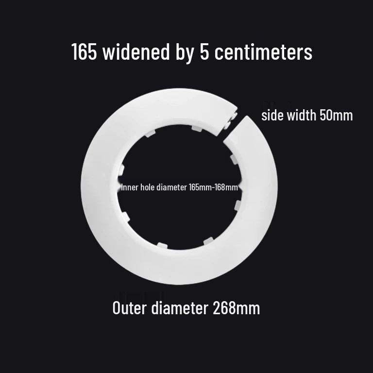 Decorative Pipe Cover Ring for Air Conditioning and Heating Valves
