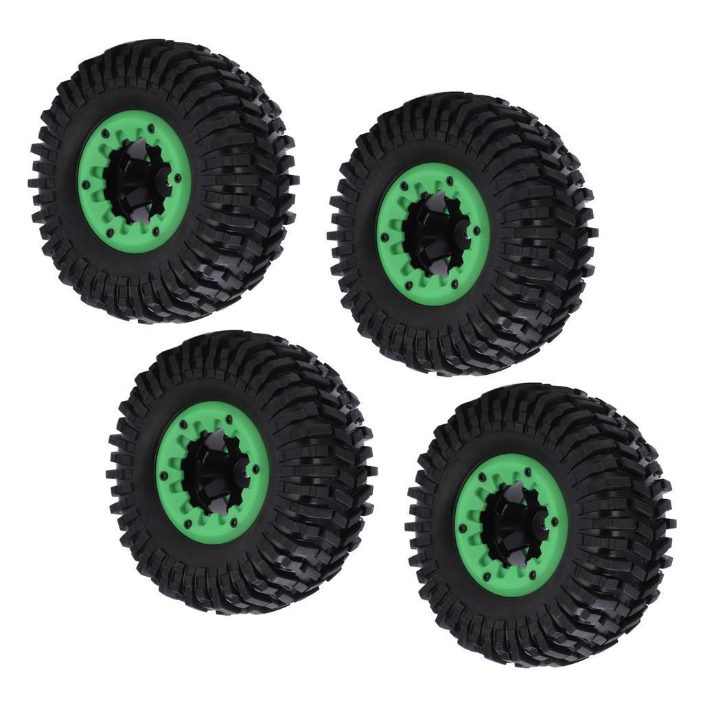 4pcs Rubber Tires 1/10 RC Soft Rubber Tyre for Racing RC Off Road On Road Car Accessories