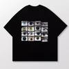 Surreal Multi Huunisex Eyes Collage T Shirt Y2k Dark Aesthetic Graphic Tee Oversized Streetwear Casual Cotton Short Sleeve Tops