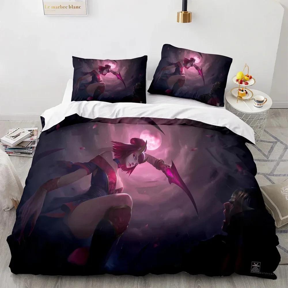 New Print League of Heroes Bedding Set Printed Bed Set With Pillowcase Bed Duvet Cover Soft Single Double Queen Super King Size