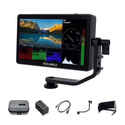 FEELWORLD F6 PLUS HDR SLR Terénní monitor 1920x1080 IPS Full HD Dotyková obrazovka 4K s HDMI F750 6palcový Vstup/Výstup