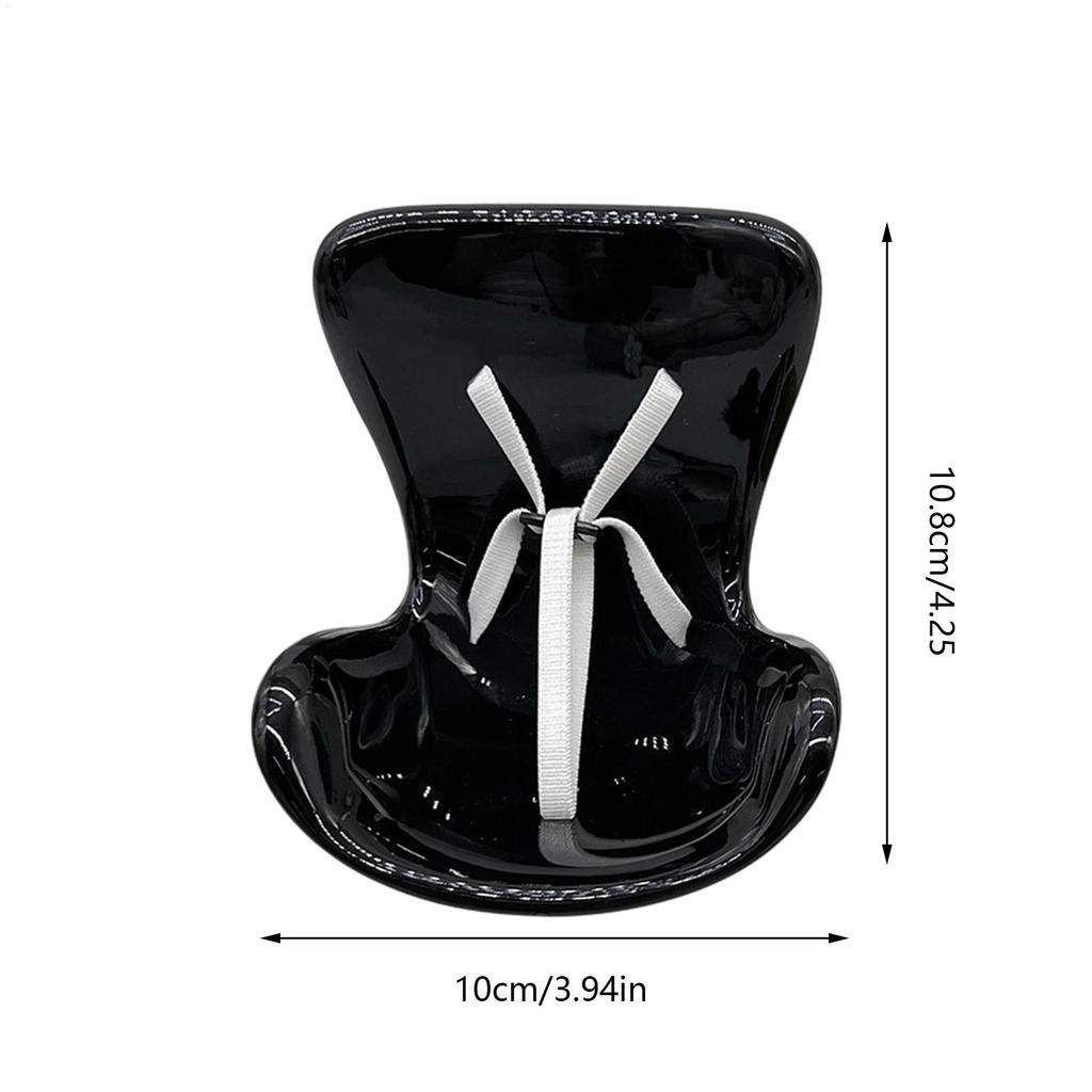Air Vent Doll Car Seat Stuffed Doll Seat For Car Realistic Desktop Ornament Auto Vent Clip Small Plush Toy Carseat For Bookshelf