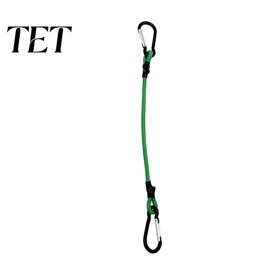 Travel Accessory for Secure Luggage Bungee Cord with Metal Hooks, Elastic Rope Durable Versatile Straps Garage Strap, Flexible Fastening Strap Camping